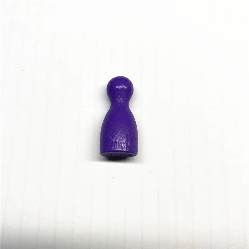 30Pcs Wood Pawns For Games