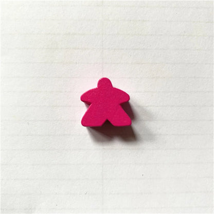 50PCS 16mm Wooden Meeples