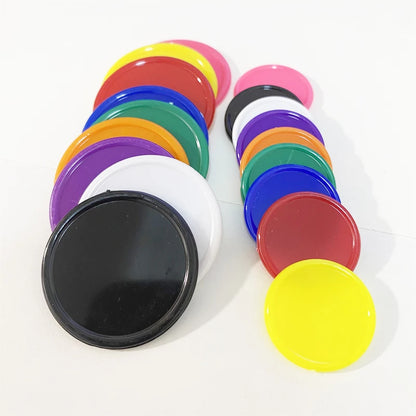 100Pcs Plastic Token For Board Games