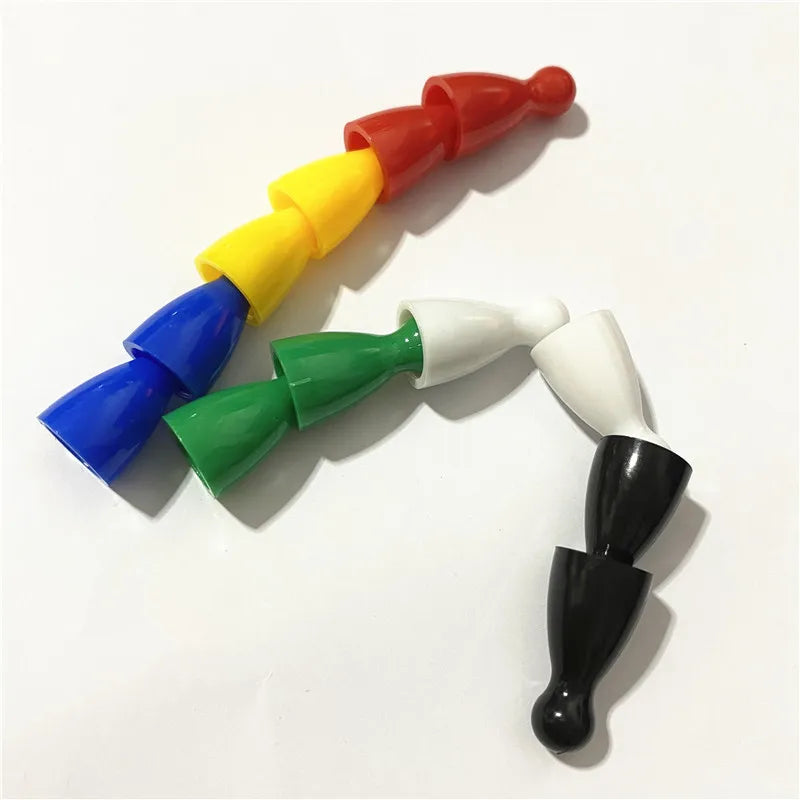 90Pc Plastic Pawn Pieces for Board Games