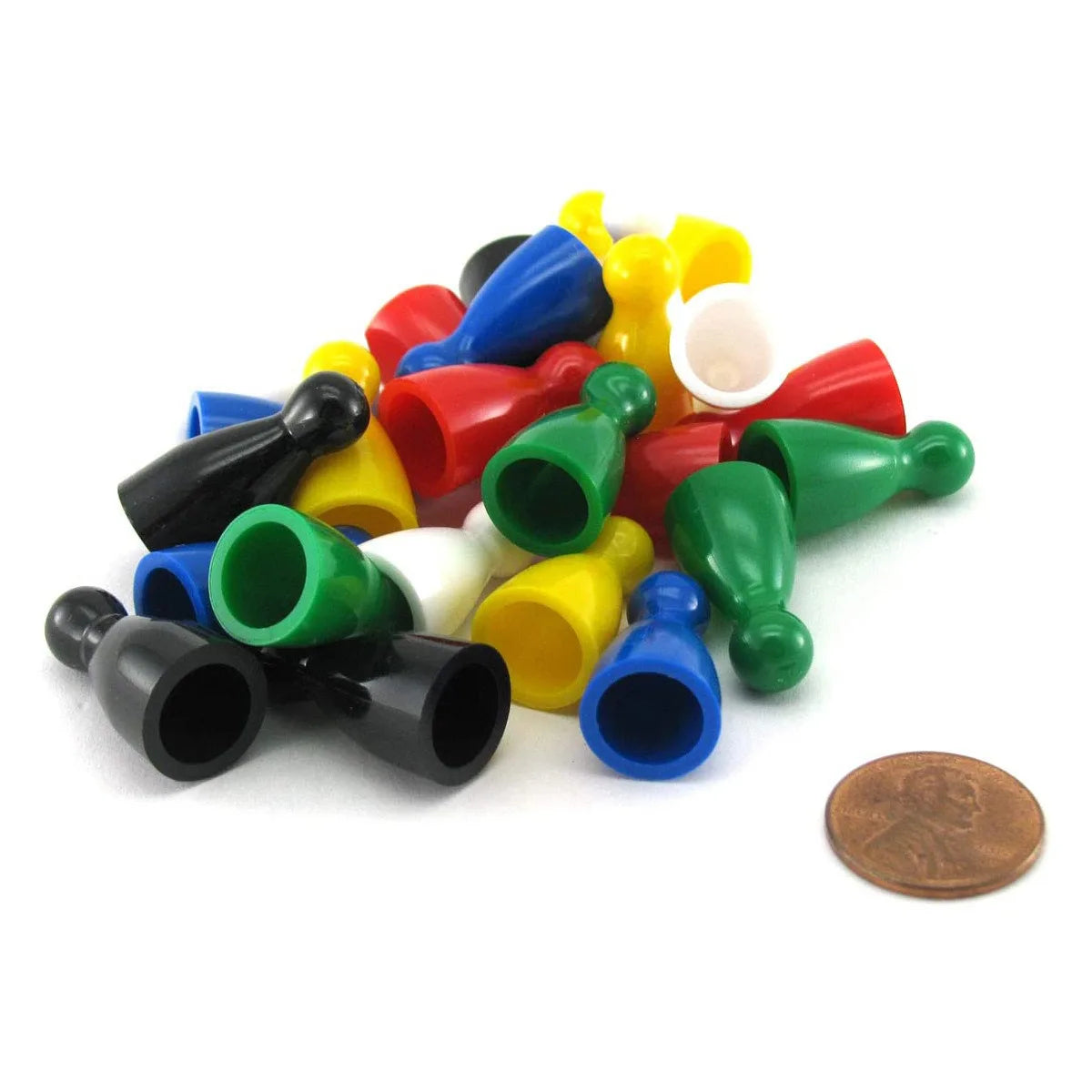 90Pc Plastic Pawn Pieces for Board Games