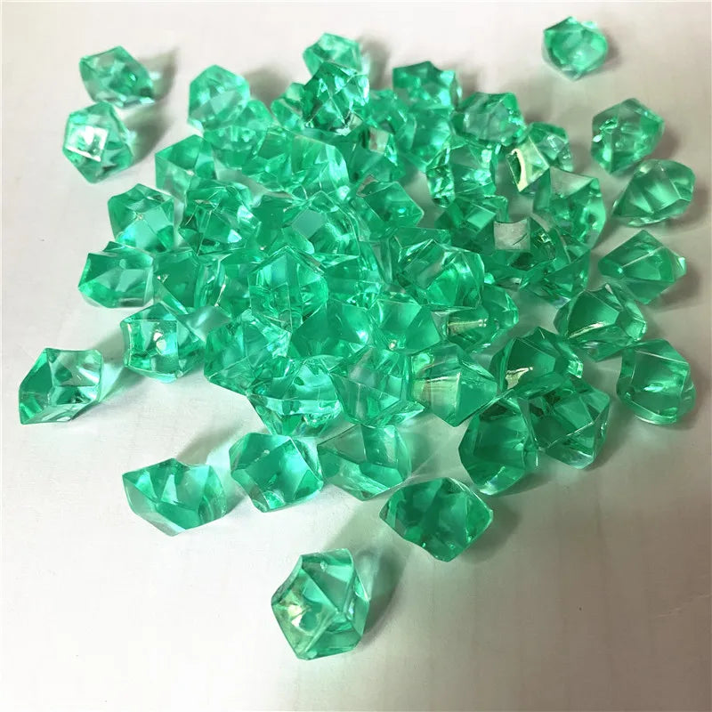 100PCS Acrylic Irregular Stone Game Pieces