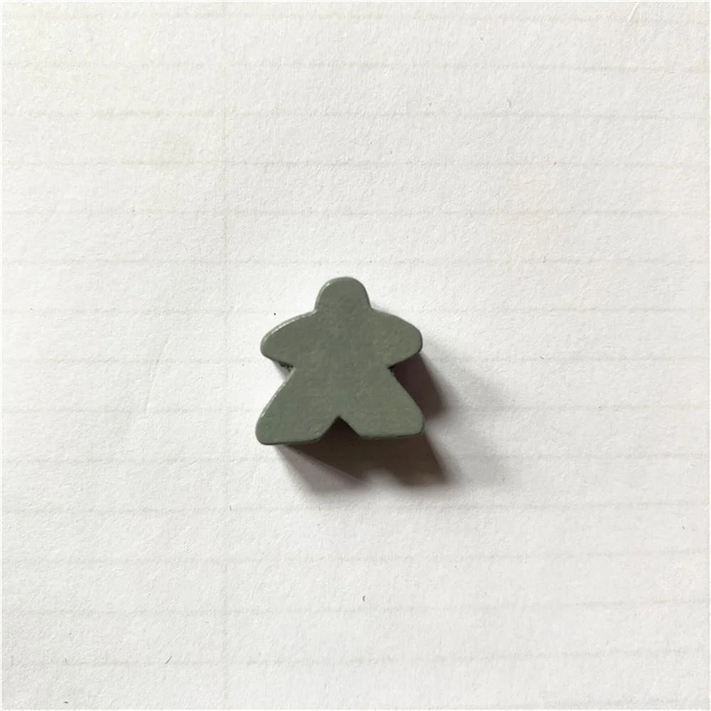 50PCS 16mm Wooden Meeples