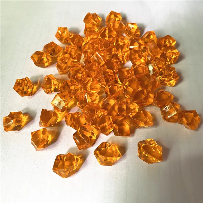 100PCS Acrylic Irregular Stone Game Pieces