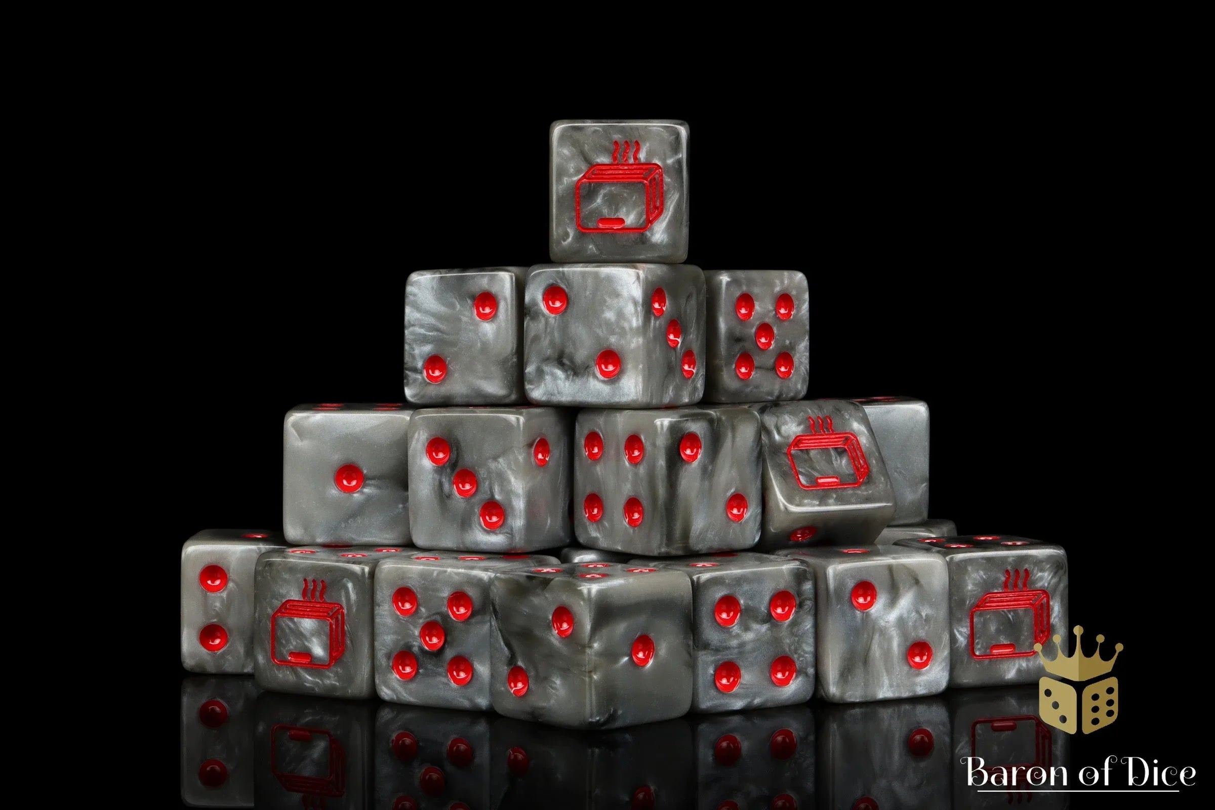 Toaster of War Dice - Out of Play