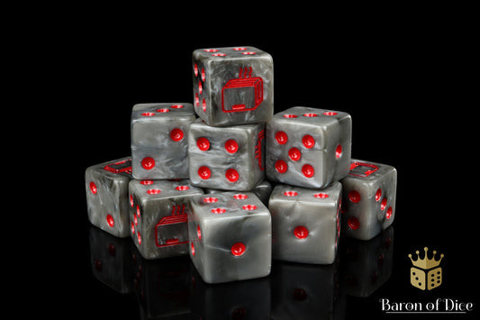 Toaster of War Dice - Out of Play
