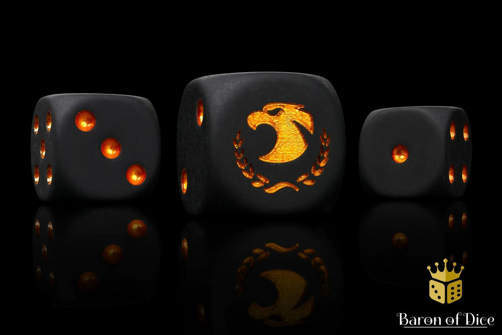 Golden Eagle Dice - Out of Play