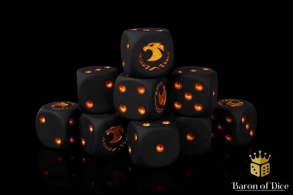 Golden Eagle Dice - Out of Play