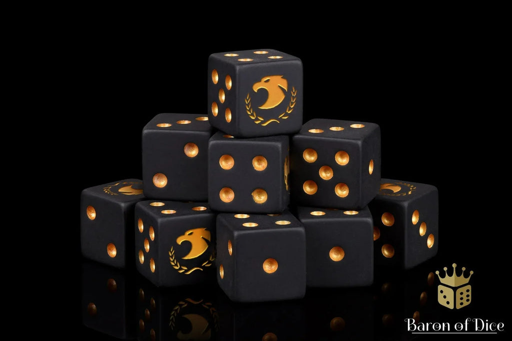 Golden Eagle Dice - Out of Play