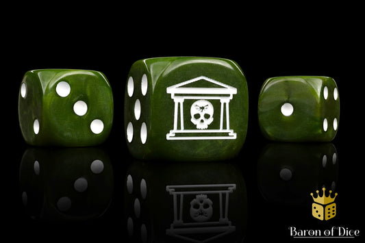Military Gate Dice - Military Green - Out of Play