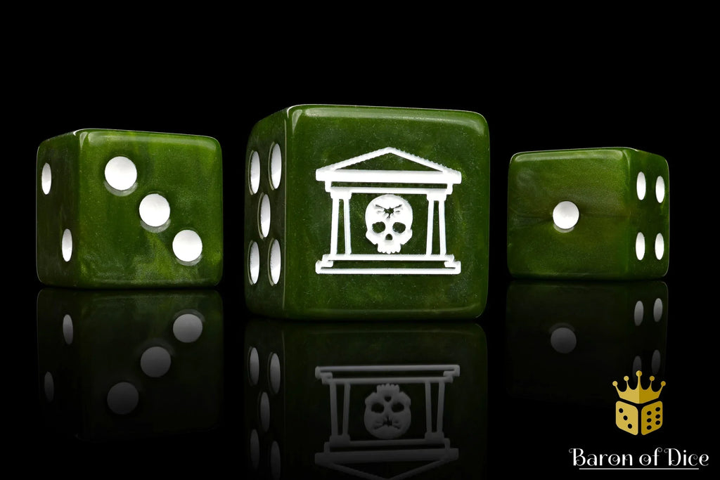 Military Gate Dice - Military Green - Out of Play