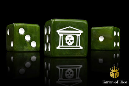 Military Gate Dice - Military Green - Out of Play