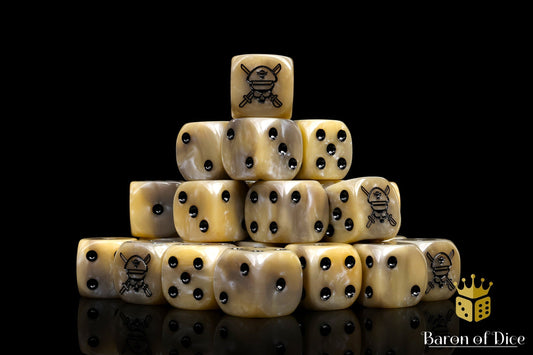 Military Sergeant Dice - Desert - Out of Play