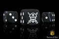 Military Sergeant Dice - Black - Out of Play