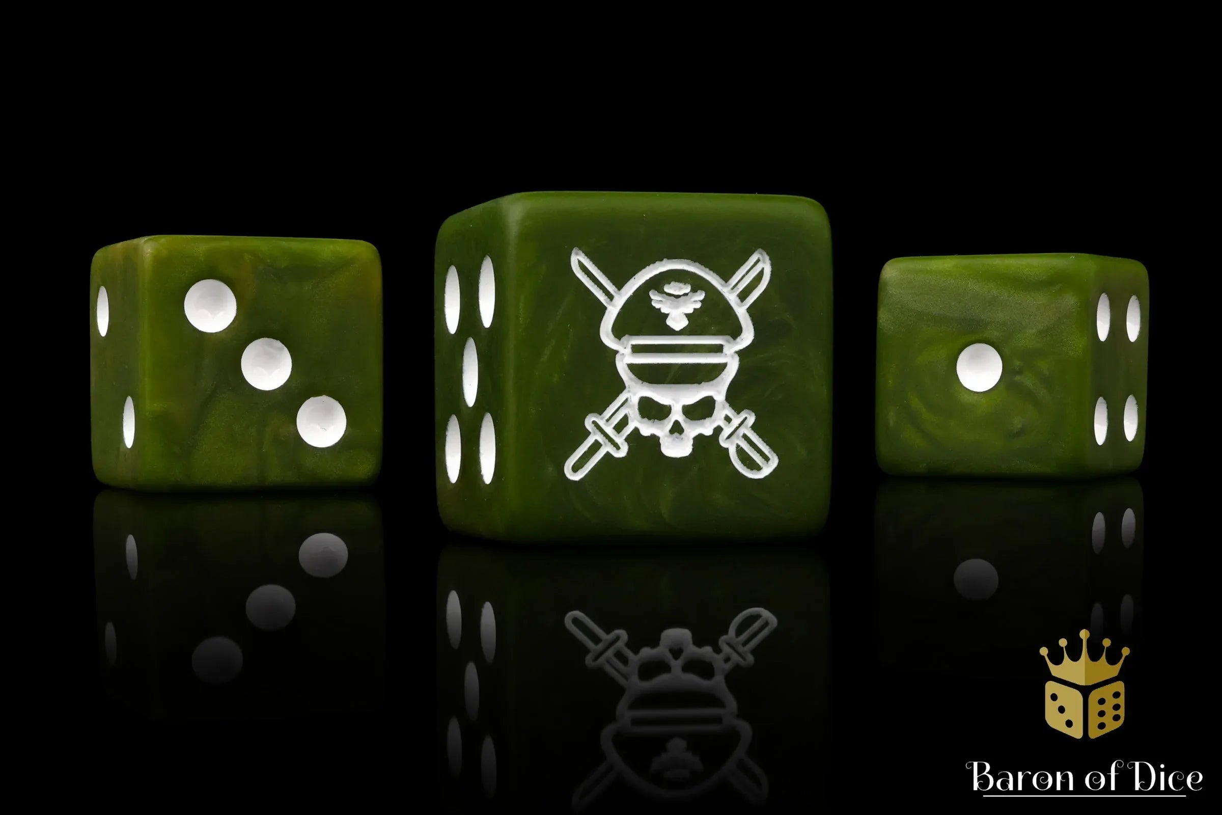 Military Sergeant Dice - Camoflauge - Out of Play