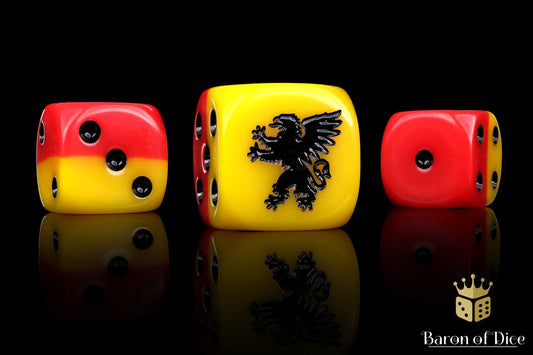 Fighting Griffons Dice - Out of Play