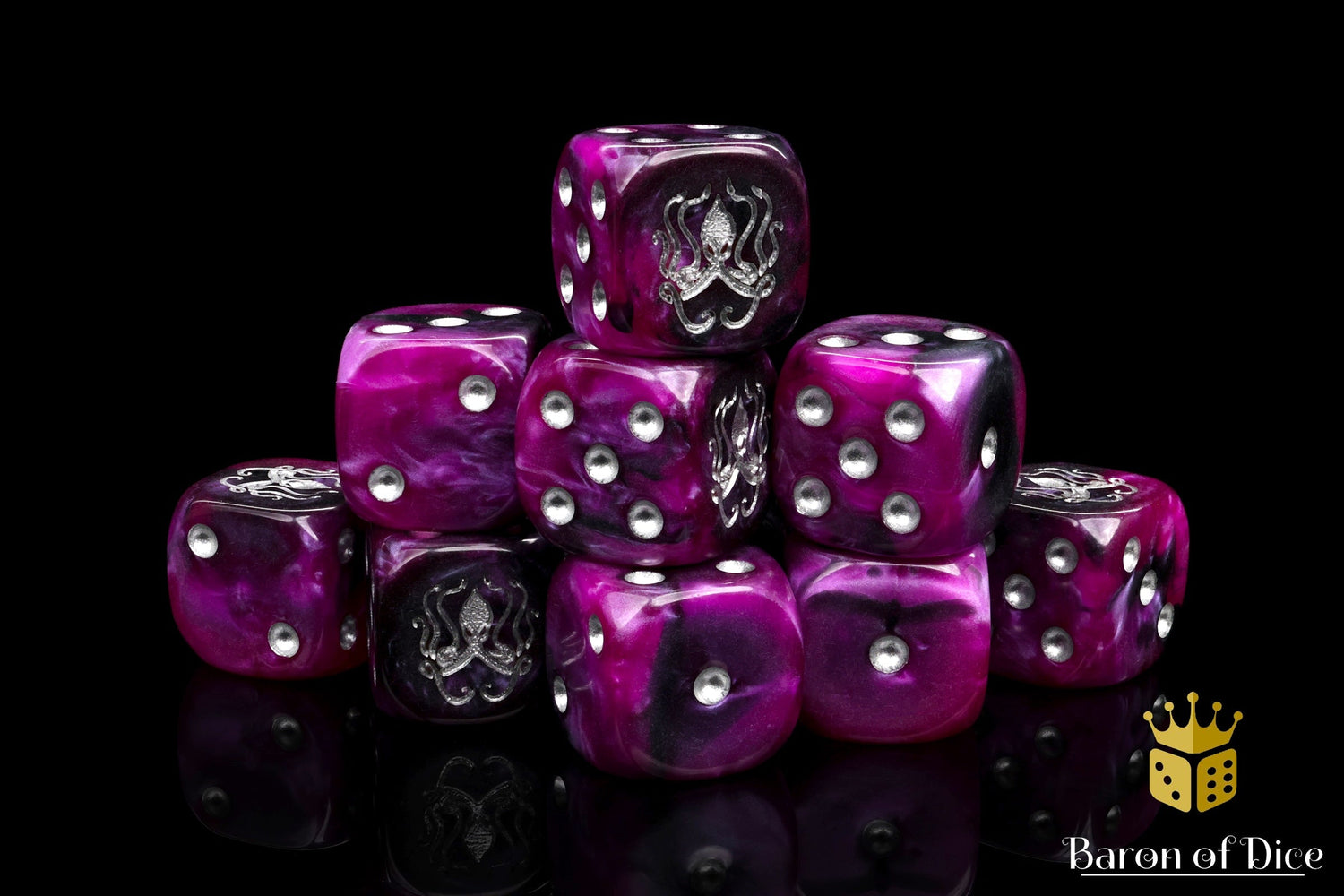 Dreadful Krakens Dice - Out of Play