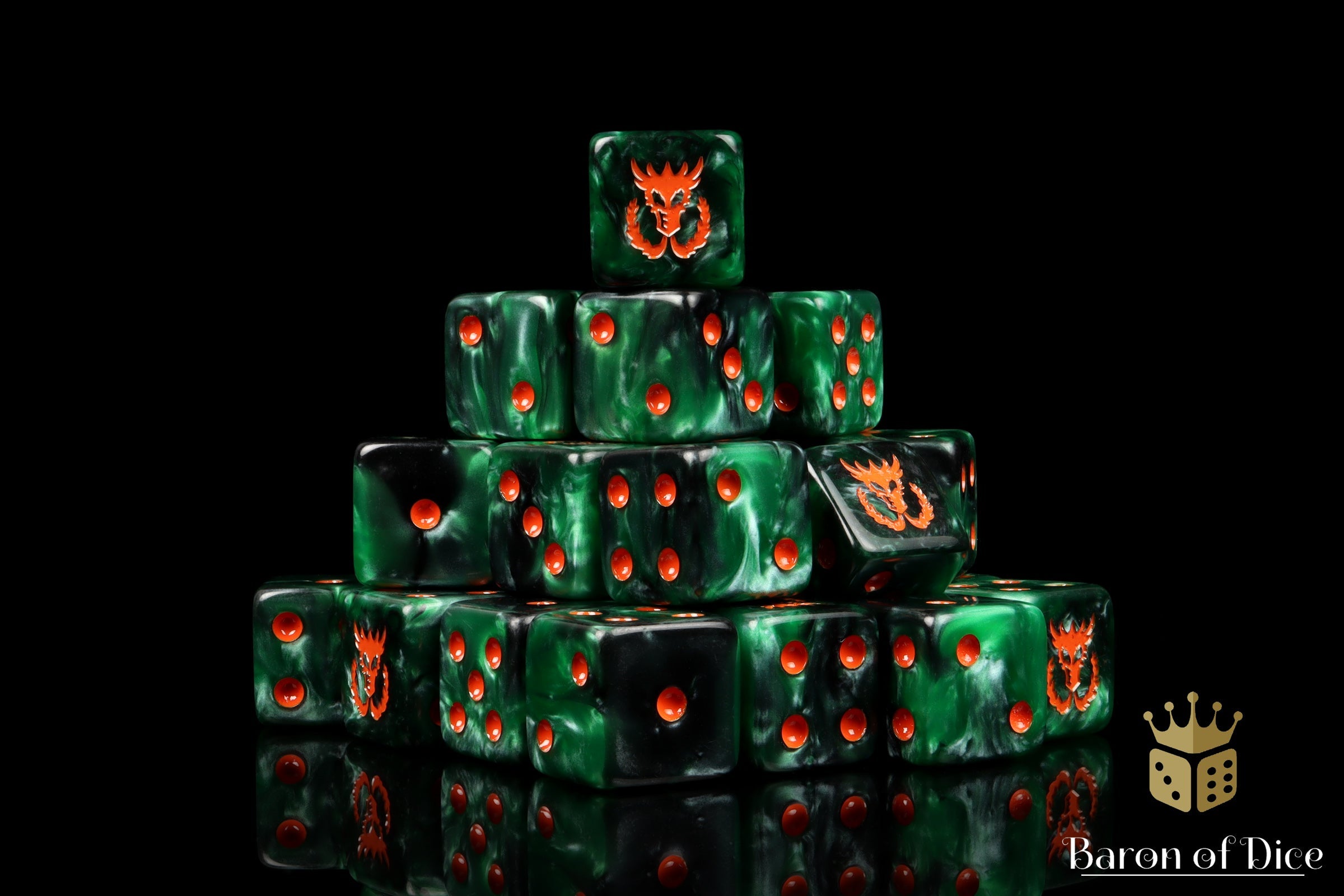 Flaming Drake Dice
