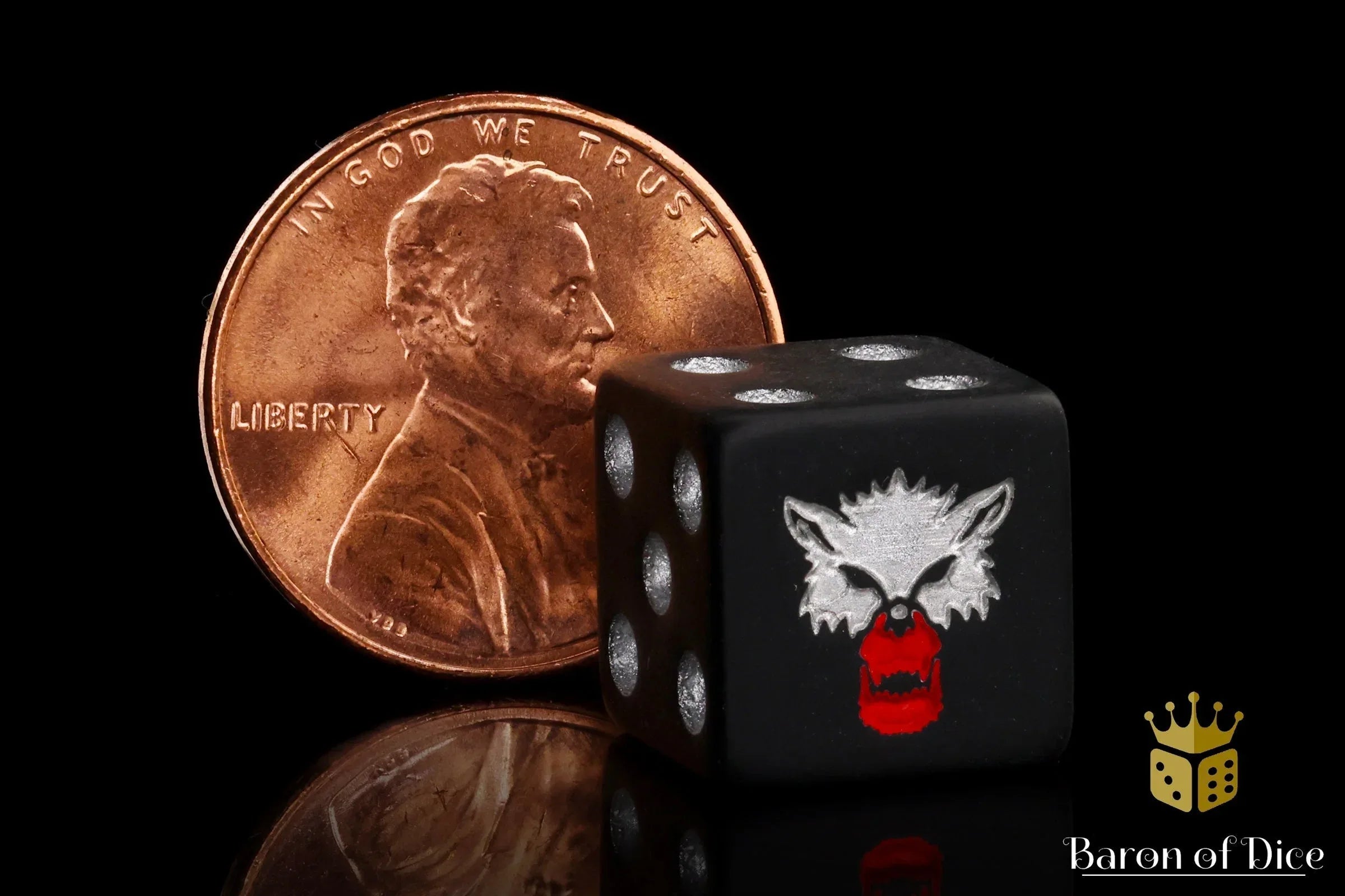 Bloody Wolf Dice - Out of Play