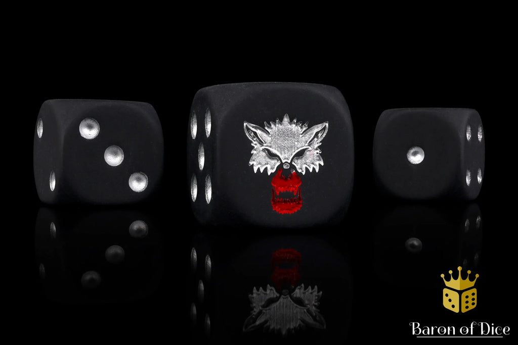 Bloody Wolf Dice - Out of Play