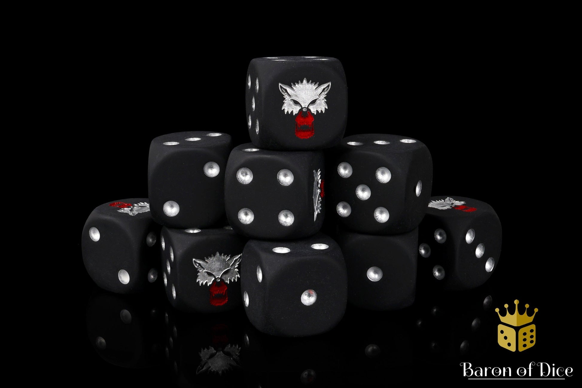 Bloody Wolf Dice BaronOfDice