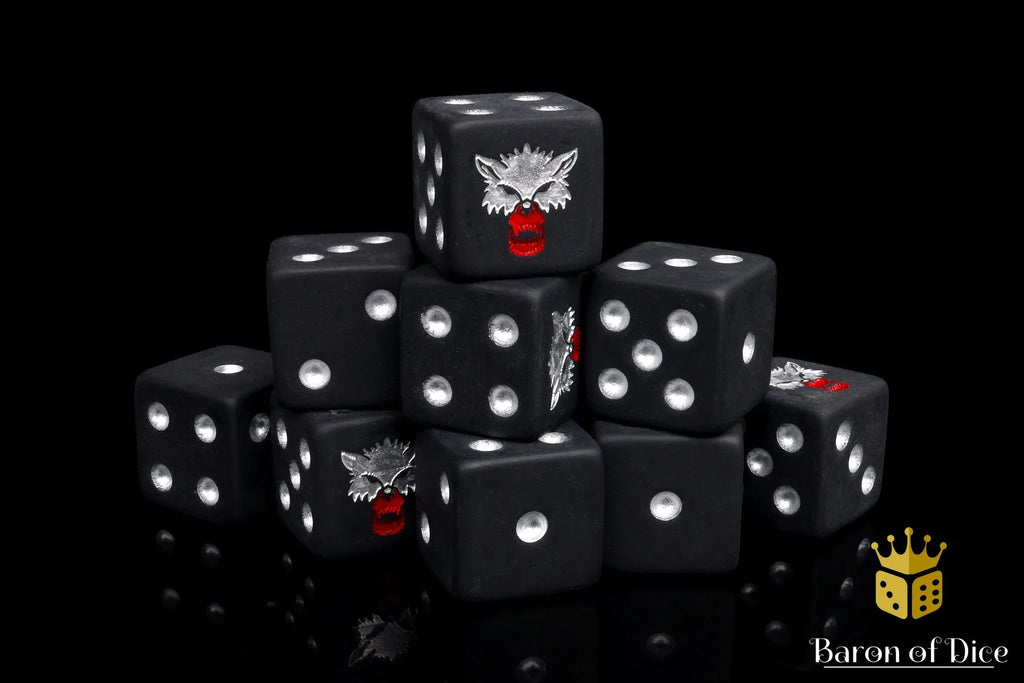 Bloody Wolf Dice - Out of Play