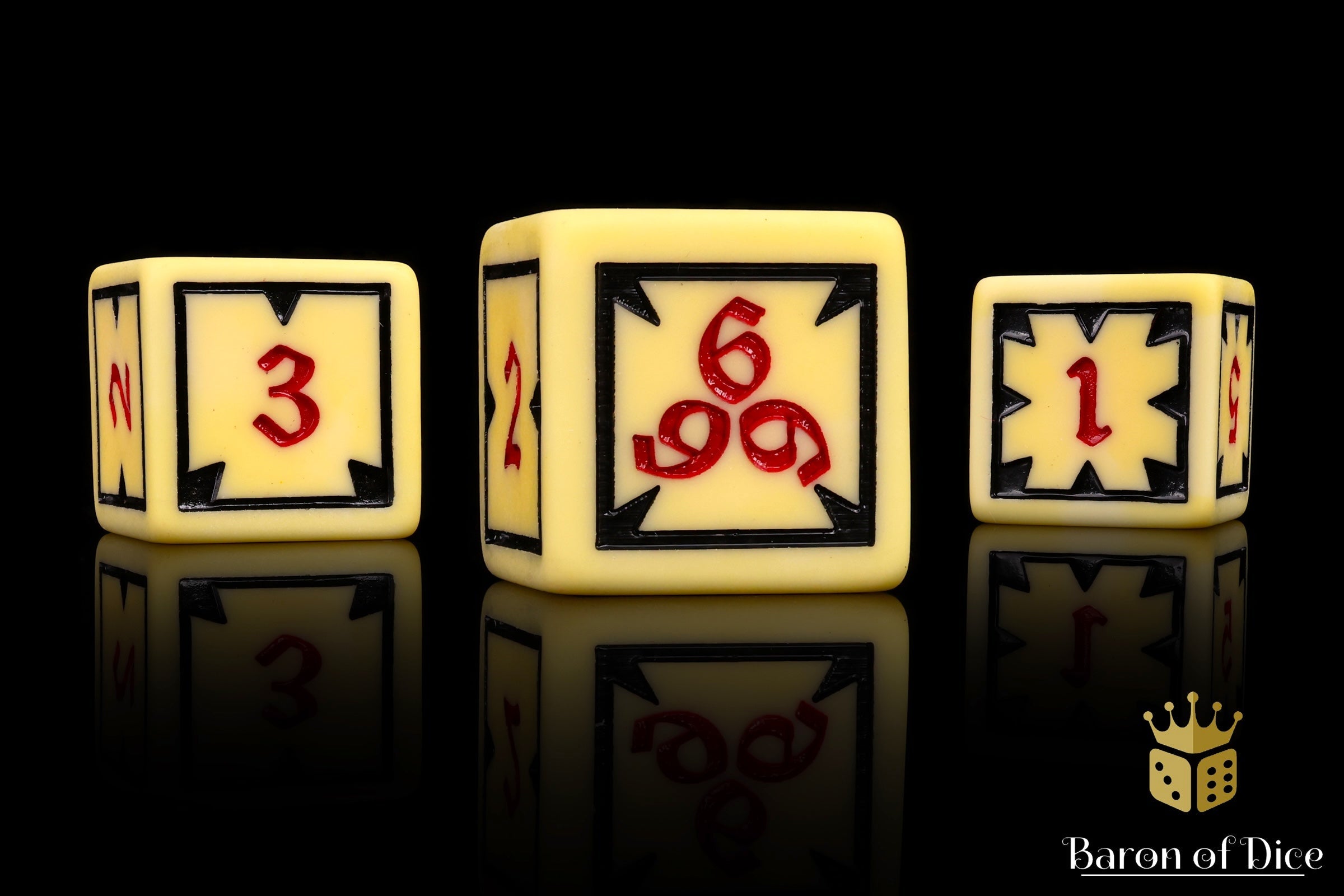 Scanner's 666 - Trench Crusade Compatible Dice Set