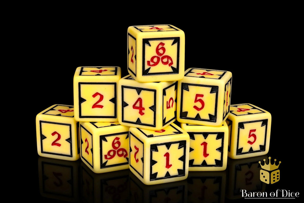 Scanner's 666 - Trench Crusade Compatible Dice Set - Out of Play
