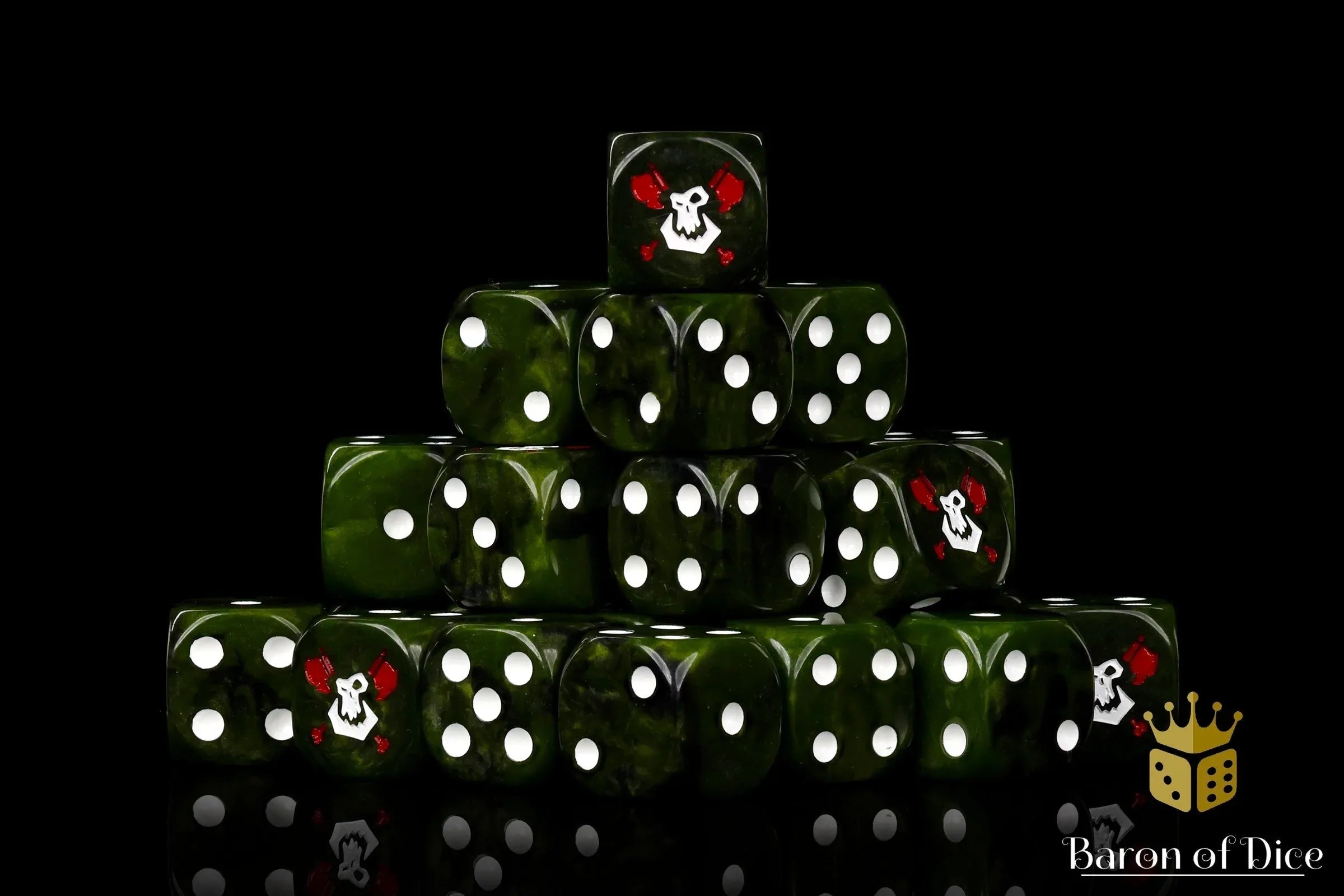 Bloody Orc Dice - Out of Play