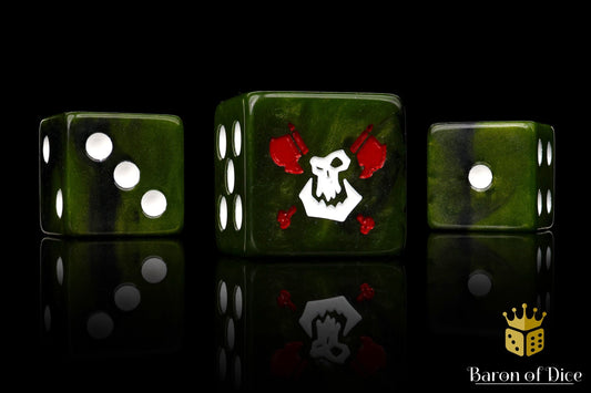 Bloody Orc Dice - Out of Play