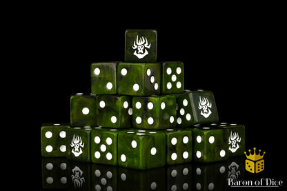 Swamp Orcs Dice - Out of Play