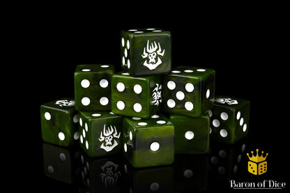 Swamp Orcs Dice - Out of Play