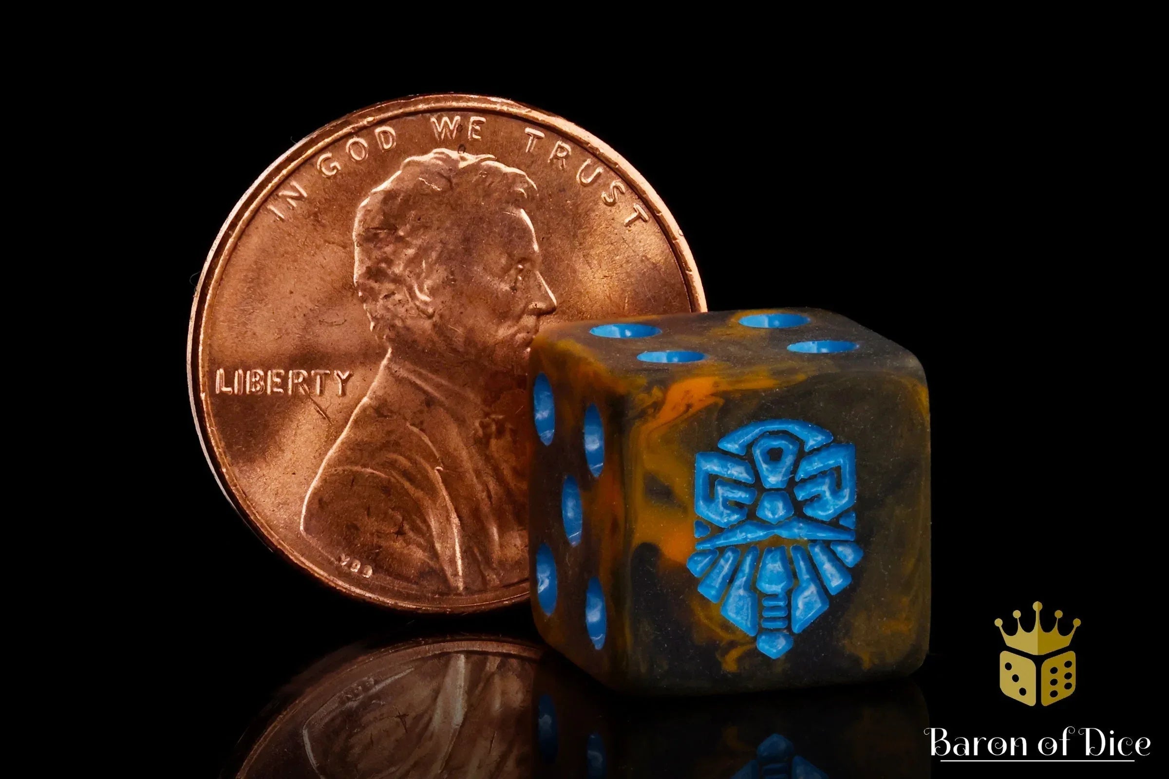 Molten Lava Dice - Out of Play