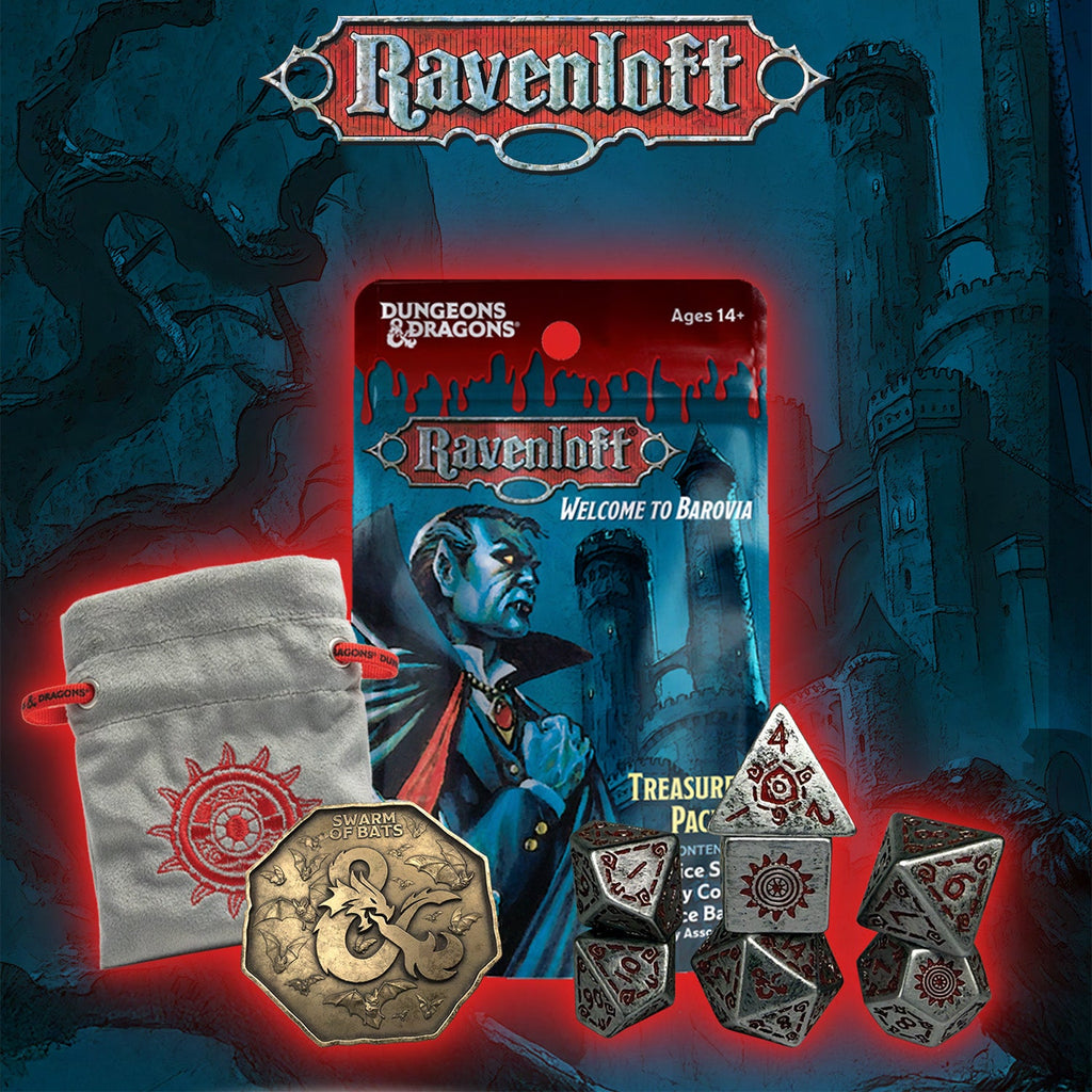 Sirius D&D Ravenloft - Castle Ravenloft Treasure Pack - One Pack
