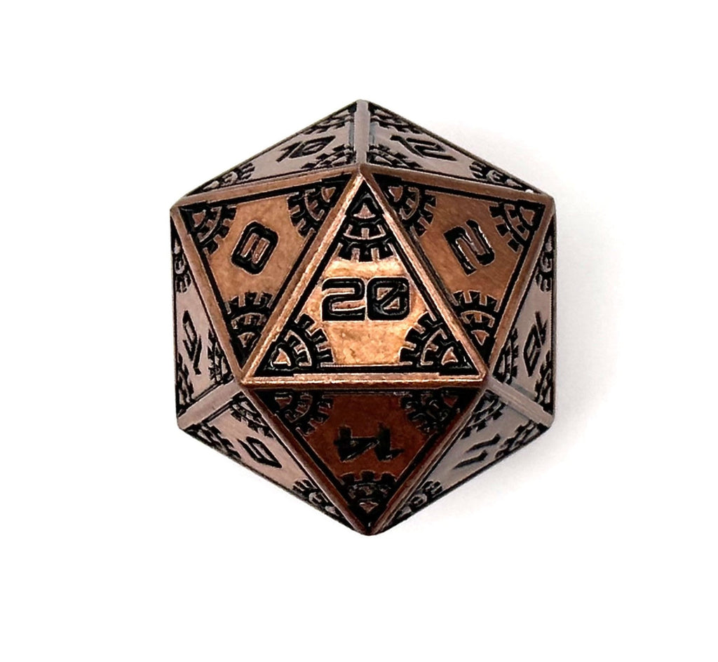 Space Dice Meteor Runestones™ - 25mm D20 - Interstellar - Out of Play