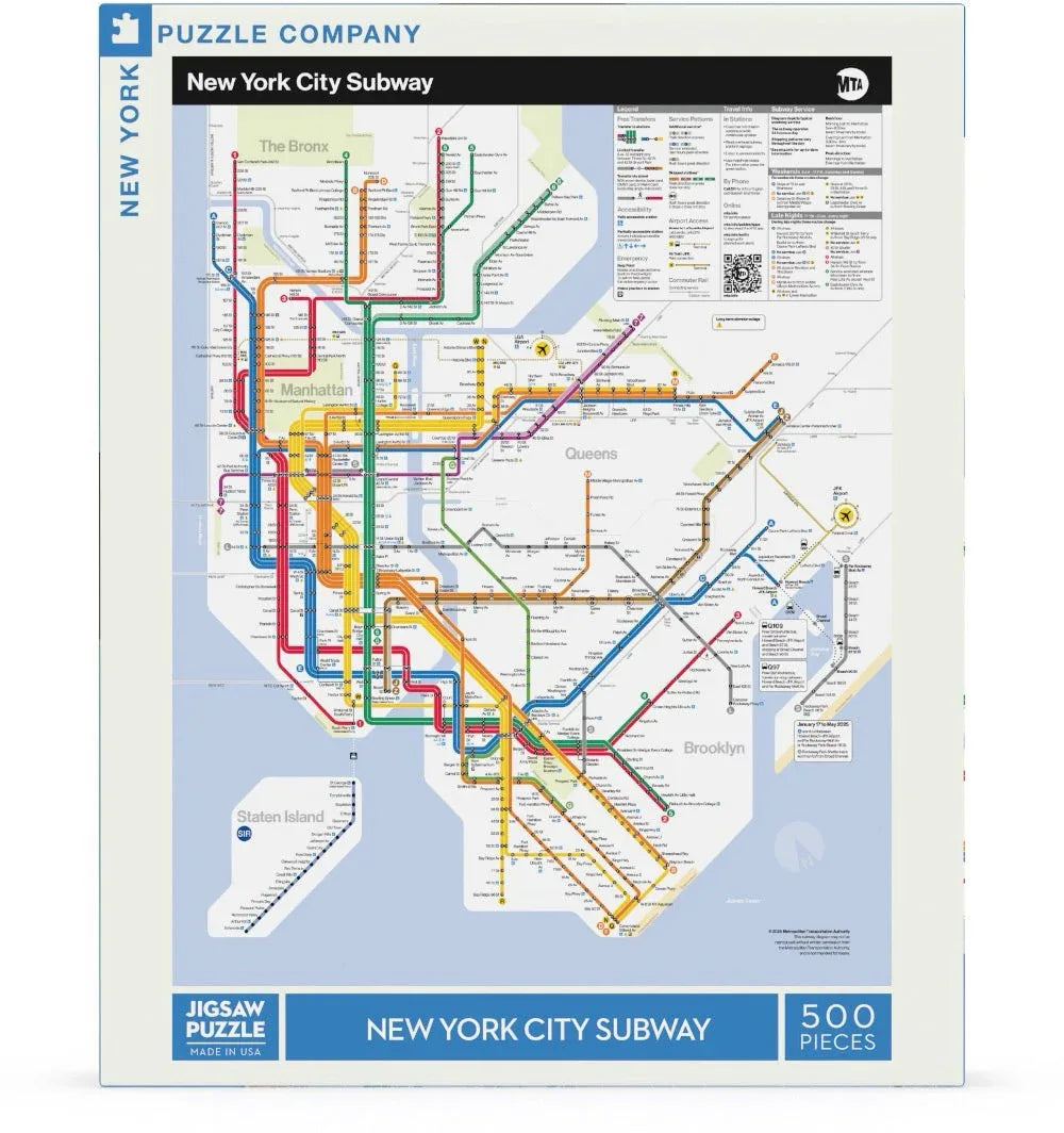 New York Subway Map - Out of Play