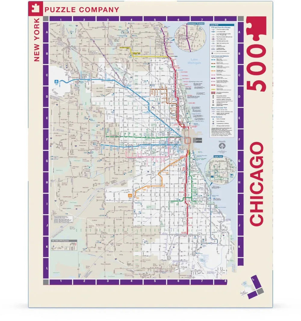 Chicago Transit Map - Out of Play