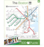Boston T Map - Out of Play