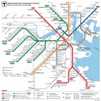 Boston T Map - Out of Play