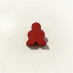 10Pc Big Wooden Peeple Pieces For Games