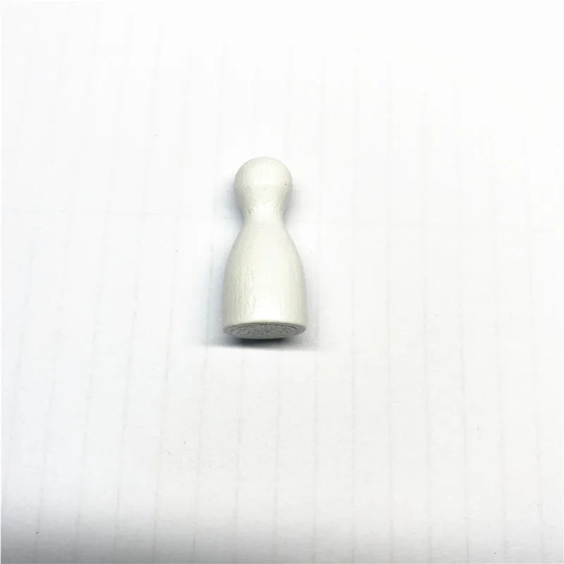 30Pcs Wood Pawns For Games