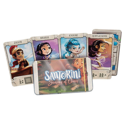 Santorini 2E God Pack: Seasons of Chaos Expansion