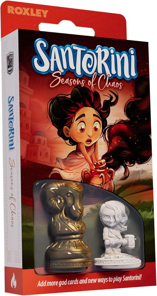 Santorini 2E God Pack: Seasons of Chaos Expansion