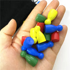 40Pcs Wooden Pawn For Board Games