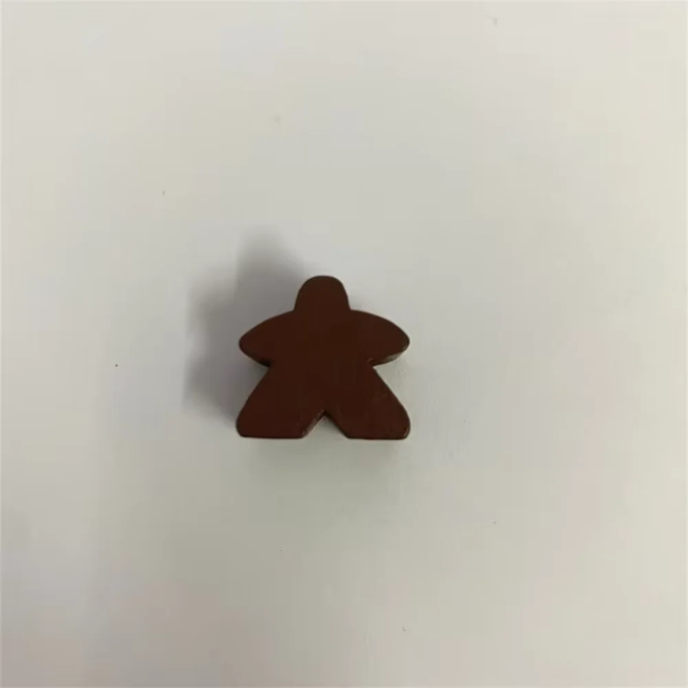 50PCS 16mm Wooden Meeples