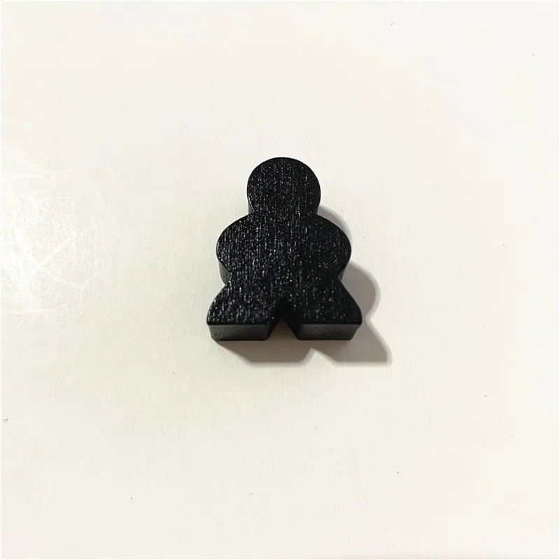 10Pc Big Wooden Peeple Pieces For Games