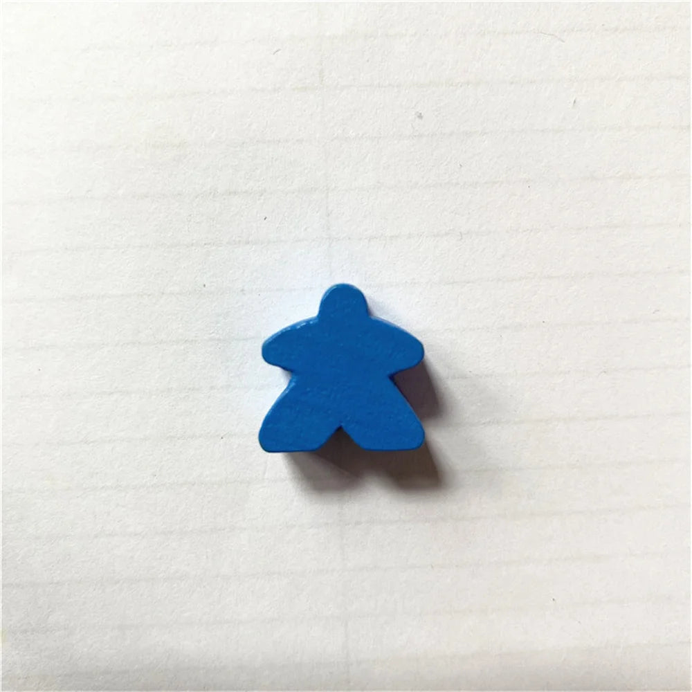 50PCS 16mm Wooden Meeples