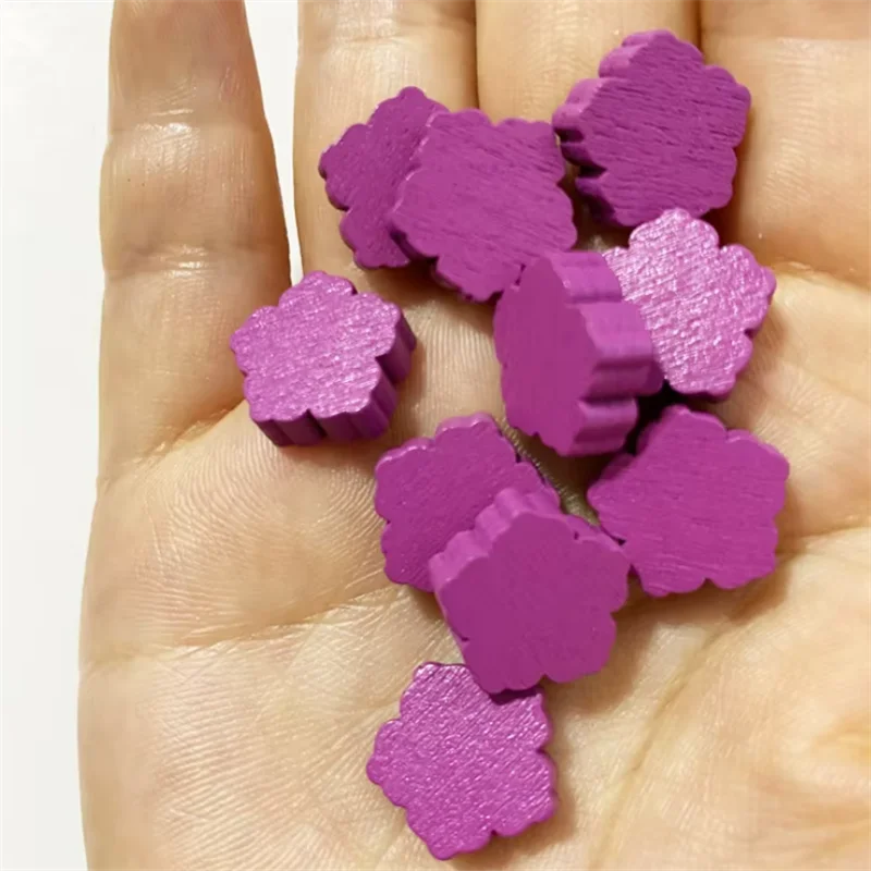 70pcs Mini Food Resource Tokens For Games