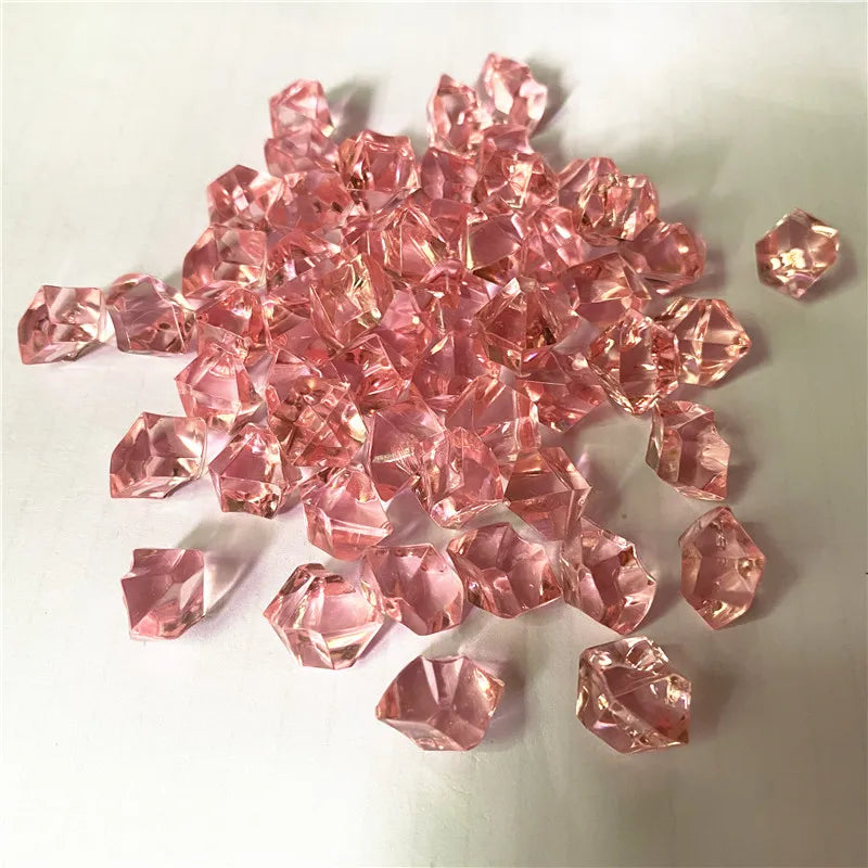 100PCS Acrylic Irregular Stone Game Pieces