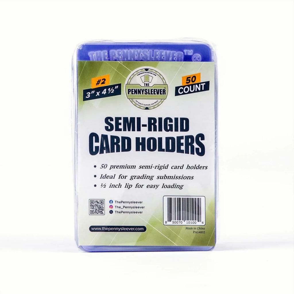 Semi-Rigid Card Holder #2 (3'' x 4¹⁄₂'') (50 count) - Out of Play